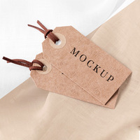 Étiquettes suspendues personnalisées avec code-barres pour chaussettes et vêtements, étiquettes de vêtements en carton écologiques, couleurs personnalisées, logo imprimé en sérigraphie