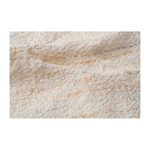 Tela Tweed de Primera Calidad Hecha en Corea, Color Beige-Gris, Algodón con Textura de Malla y Pompones, Tejido Personalizado OEM y ODM - Product Image 3