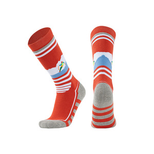 Chaussettes de <span class=keywords><strong>ski</strong></span> pour enfants personnalisées Chaussettes de randonnée pour sports d'extérieur - Product Image 3