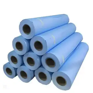 中国工厂价格Cad重氮蓝图80 Gsm蓝色打印纸氨蓝图纸图纸或卷
