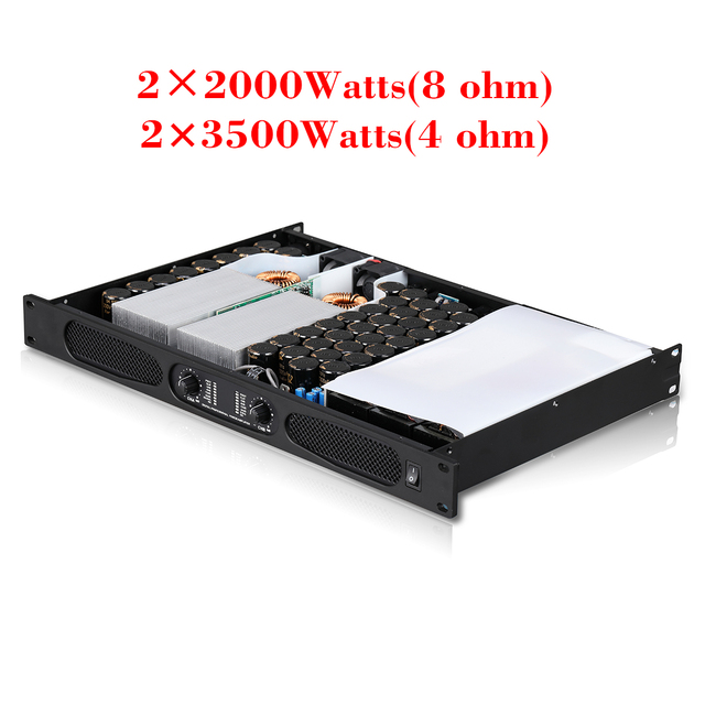 SONO DL2.20 Professional Power Amplifier 2000Watts Audio Amplifier Class d 1u Metal Shell Sound Equipment/amplifiers/speaker