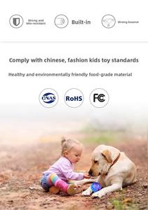 Juguete para Perros <span class=keywords><strong>GiGwi</strong></span>, <span class=keywords><strong>Pelota</strong></span> con Sonido para Aliviar el Aburrimiento, para Corgi, Teddy, Golden Retriever, Cachorros Pequeños y Grandes, Resistente a Mordidas y para Limpiar los Dientes - Product Image 2