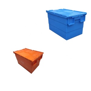 Moving Company Use Nestable Plastic Tote Container Plastic Moving Box