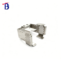 Boîtier SMPS en aluminium sur mesure, fabrication de tôlerie, découpe laser haute précision, pièces de quincaillerie pliées et estampées, finition brossée