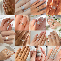 Bague unisexe Starsgem personnalisée en or jaune 10K 14K avec diamant de laboratoire ovale, style vintage, pour fiançailles et mariage, modèle Romancolumn