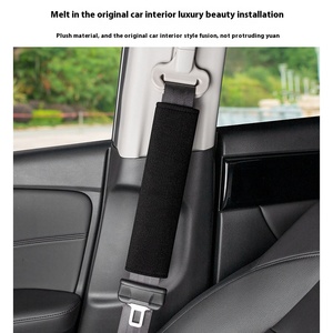 Di alta qualità universale morbido poliestere spallina, portatile Velcro di montaggio <span class=keywords><strong>Auto</strong></span> cintura di sicurezza per <span class=keywords><strong>Auto</strong></span> di sicurezza cintura di sicurezza - Product Image 4