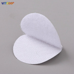 Nhà Máy Nylon tùy chỉnh kiss-cắt chấm nóng chảy keo trở lại tự dính móc và vòng lặp vòng tròn đồng xu Dot - Product Image 3