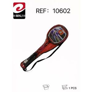 Badminton Racket 10602 Red With Strap For Training And Practice - Product Image 3