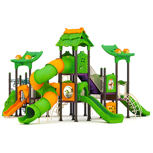 Balançoire d'extérieur personnalisée à bas prix manèges dans un parc d'attractions aire de jeux toboggan pour enfants - Product Image 1