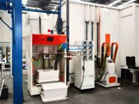 Cabine de peinture électrostatique automatique en acier inoxydable personnalisable certifiée CE avec moteur PLC pour une productivité élevée