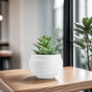 Artificial Succulent Realistic Eco-Friendly Handmade Modern Plastic <strong>Bonsai</strong> for Office Desktop and Home Small Potted Decor - Product Image 3