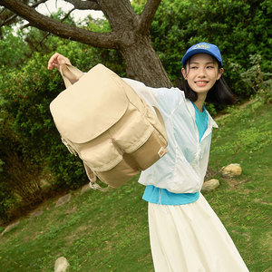 Sac à dos décontracté léger pour filles avec plusieurs poches en nylon et polyester, personnalisable, faible MOQ, vente en gros, pour voyage et école - Product Image 6