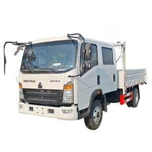 China Howo 4X2 2 Rpw Cabin Fence Cargo Truck 3 Tons 5 Tons Light Truck for Sale - Product Image 4