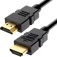 Câble adaptateur M G HOME THEATER pas cher 2.0V 19+1 4K 60Hz HDR 18Gbps plaqué or triple blindage cuivre haute vitesse