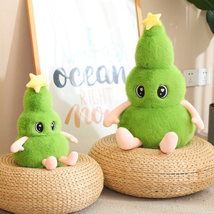 Bán Buôn Tùy Chỉnh Dễ Thương Phim Hoạt Hình Giáng Sinh Cây Bông Gối Mềm Sofa Đệm Và Giáng Sinh Trang Trí Món Quà Hoàn Hảo Đồ Chơi Sang Trọng - Product Image 5