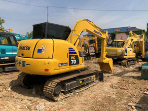 Bon état d'occasion japon komatsu pc70 pelle forestière machines de construction pc70 pc70-8 utilisé pelle 8 tonnes pc70-8 sur sal - Product Image 5