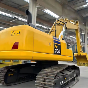 Excavatrice Komatsu PC200-7 d'occasion économique, godet de 0,8 m, poids opérationnel de 20 tonnes, avec moteur, boîte de vitesses, prix négociable - Product Image 3