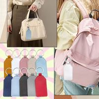 Porte-clés en cuir PU gravable au laser, logo personnalisé, pendentif de voiture en PU, cadeau d'affaires, étiquette de marque en PU, cadeau de Noël