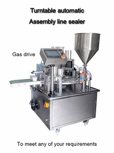 เครื่องบรรจุและปิดผนึกแบบโรตารี่อัตโนมัติเต็มรูปแบบ รุ่น JYD Price YT-300 สำหรับบรรจุโยเกิร์ต กาแฟ แยม น้ำผลไม้ และของเหลวอื่นๆ ลงในถ้วยกระดาษขนาดเล็ก - Product Image 6