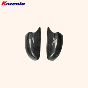 Pour Infiniti G37 Q40 2 portes uniquement 08-13 <span class=keywords><strong>KZ</strong></span> Coque de rétroviseur latéral en carbone nid d'abeille à coller - Product Image 3