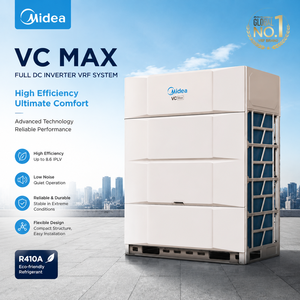 Système de climatisation multi-<span class=keywords><strong>split</strong></span> Midea VC Max VRF pour hôtel, bureau, bâtiment commercial, projet de refroidissement et de chauffage - Product Image 2
