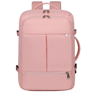 Sac à dos d'ordinateur Oxford léger et grande capacité personnalisé pour femmes et hommes, sac à dos de voyage d'affaires à courte distance avec port USB - Product Image 6