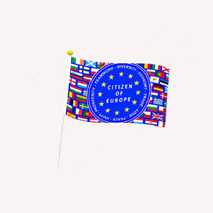 Bandera de la mano nacional del país proveedor de la fábrica y bandera de mano pequeña de diseño personalizado - Product Image 5