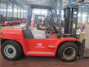 <span class=keywords><strong>Chariot</strong></span> élévateur diesel de la série H2000 CPCD80 représentation stable de capacité de 8 tonnes pour la manipulation de cargaison d'entrepôt - Product Image 2