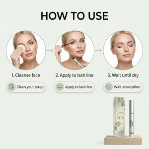 Großhandel Veganes Wimpernwachstumsserum Rizinusöl Dermatologisch Getestet Verlängerndes Kräuter-Feuchtigkeitsmittel OEM/ODM Individuelles Logo - Product Image 2