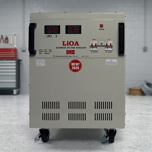 Regulador Automático de Voltaje de Alta Eficiencia de 20 kVA LiOA DRII 20000 II Monofásico, Protector de Energía CA para Equipos Sensibles - Product Image 1