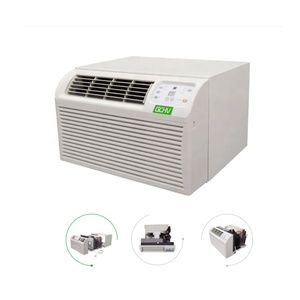 Bơm nhiệt R410A 60Hz khách sạn ptac 12000BTU 18000BTU sưởi ấm và làm mát đơn vị AC điều hòa không khí cửa sổ điều khiển từ xa - Product Image 2