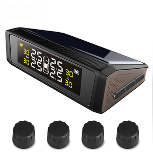 Digitale Bandenmeter Groothandel <span class=keywords><strong>4</strong></span> Externe Interne Sensor Draadloze Zonne-Auto Tpms - Product Image 3