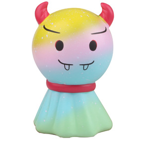 Cute Cartoon Shape PVC Soft <b>Squishy</b> Toy For Promotional Activities With Silk Screen Printing Option - Product Image 1
