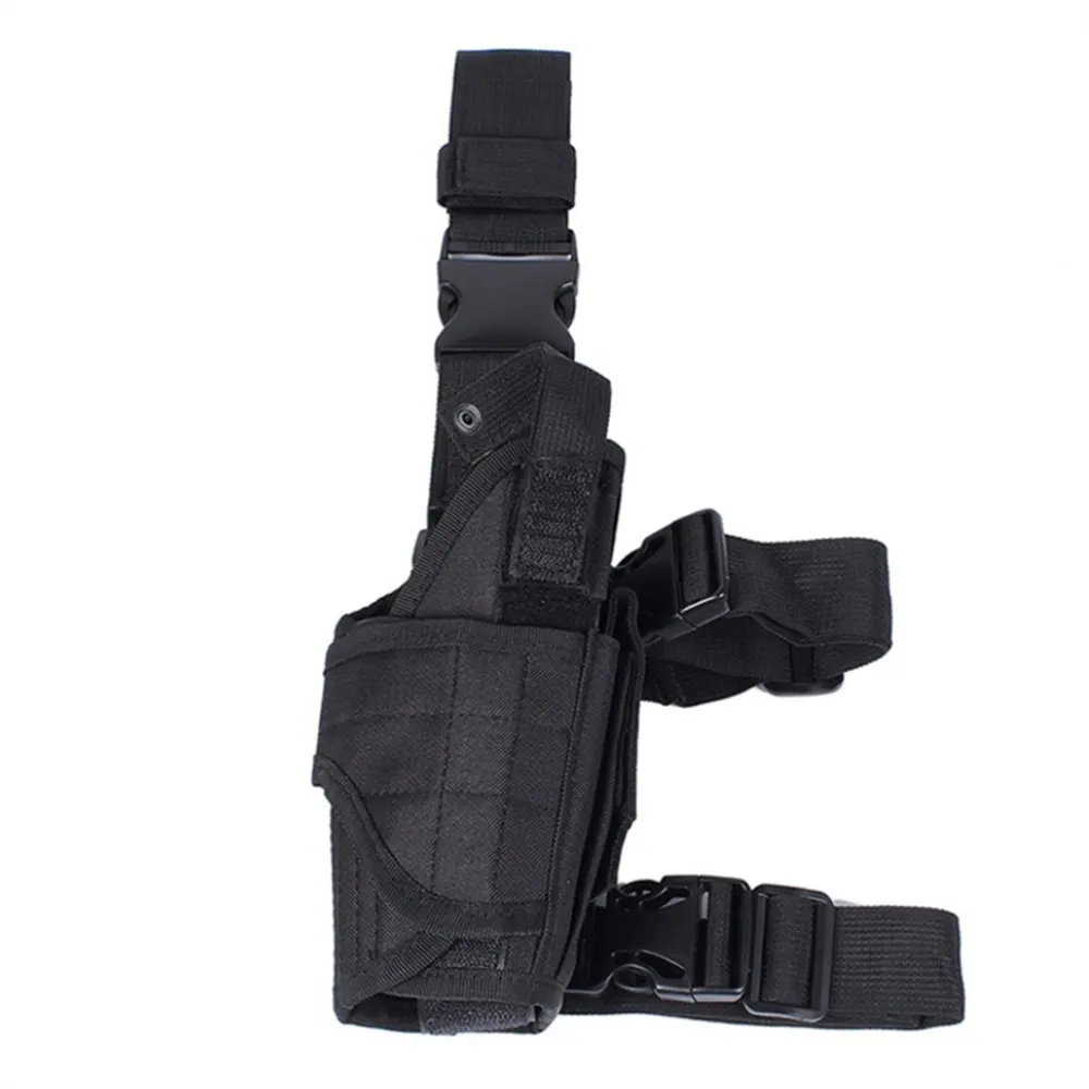 Outdoor Adjustable Leg Holster Molle Pouch Universal Tactical Drop Leg Bag