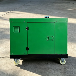 Generatore Diesel Portatile Silenzioso 5/8/10KVA, Avvio Remoto 12V DC, ATS AVR 110V/440V Monofase/Trifase, Alimentazione di Backup Domestica - Product Image 4