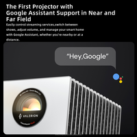 Projecteur laser triple 4K Awol 3000 ANSI Google TV Valerion StreamMaster Plus2, projecteur vidéo 4K, projecteur vidéo
