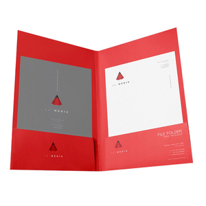 Tùy chỉnh in A5 A4 công ty văn phòng kinh doanh tài liệu thư mục trình bày với túi - Product Image 5