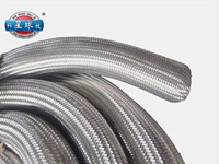 Tuyau hydraulique tressé en acier haute pression, résistant à la corrosion, flexible, pour équipement industriel