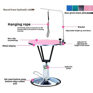 <span class=keywords><strong>Mesa</strong></span> de Peluquería Profesional para Mascotas, Ajustable, Hidráulica, para Perros y Gatos - Product Image 3