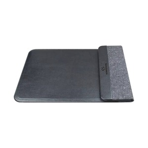 Housse d'ordinateur portable en cuir PU portable, tapis de souris, <span class=keywords><strong>chargeur</strong></span> sans fil pour téléphone, montre, écouteurs, sac intérieur pour ordinateur portable de 14'' à 16 pouces - Product Image 3