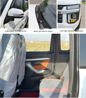 Véhicule électrique à énergie nouvelle à 4 roues avec conduite à droite, mini-jeep RHD, type 1500W, 5 sièges pliables, voiture électrique à basse vitesse pour adultes