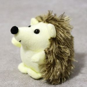 Vente en gros de <span class=keywords><strong>porte</strong></span>-clés en peluche mignon en forme de petit hérisson de 10 cm, jouet créatif, pendentif <span class=keywords><strong>porte</strong></span>-clés pour cadeau d'enfant - Product Image 3