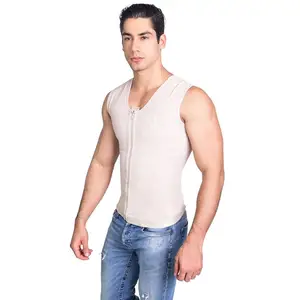 גברים של הרזיה גוף Shapewear מחוך אפוד חולצה דחיסת בטן בטן בטן בקרת Slim מותן Cincher תחתוני ספורט אפוד