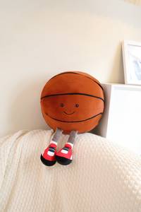 Divertido baloncesto fútbol billar voleibol Rugby PP algodón bordado peluche juguete niños regalo Unisex - Product Image 6