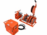 Soudeuse par fusion bout à bout hydraulique entièrement automatique 40-200 mm pour tuyaux HDPE PE PPR PVDF avec certification CE et enregistrement des données pour pipelines