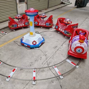 Venta caliente 4,5 m de diámetro tren eléctrico con 7 jugadores tren juguetes Mini pista tren paseo - Product Image 6