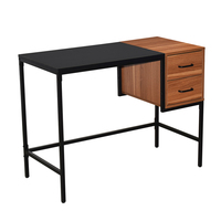 Nouveau Style Table d'ordinateur portable assis debout étude écriture bureau de travail cadre en métal ordinateur bureaux de bureau avec tiroir