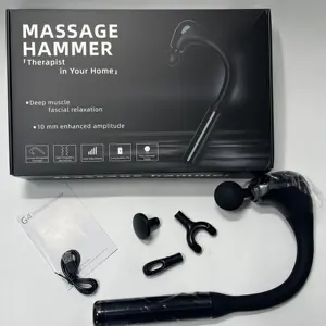 Wholesale Muscle Therapy Massage Gun Professional Deep Tissue Percussion Fascia Relax Massage Hammer Massage Gun Extender Handle