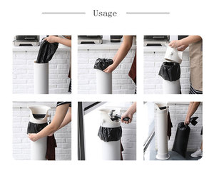 Sacchi per la Spazzatura per Contenitori Jumbo, Sacchetti in PE per Fondi di Caffè, Sacchi per Rifiuti per Uso Commerciale, Grandi Sacchi per Contenitori Verticali - Product Image 6
