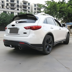 Carbon Fiber Body Kit Front LIP Diffuser Side Skirt <strong>Spoiler</strong> for Infiniti FX35 FX37 QX70 Bumper Body Kits - Product Image 2
